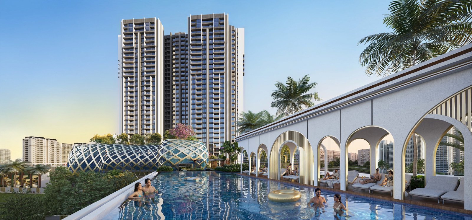 raymond wadala Infinity Pool