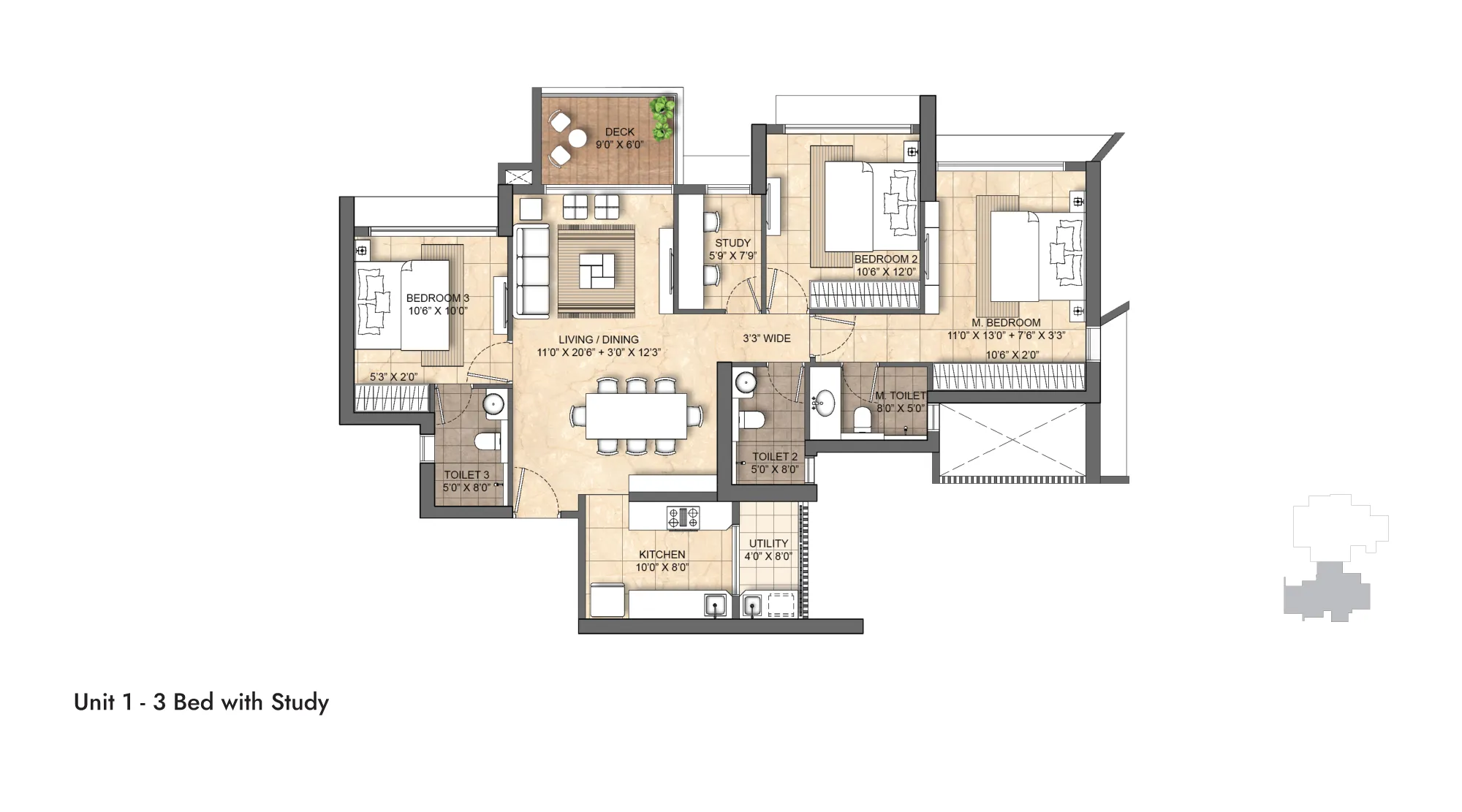 3 BHK