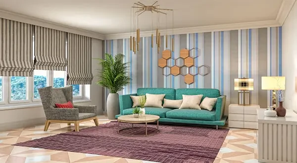 Living Room at Raymond Sion