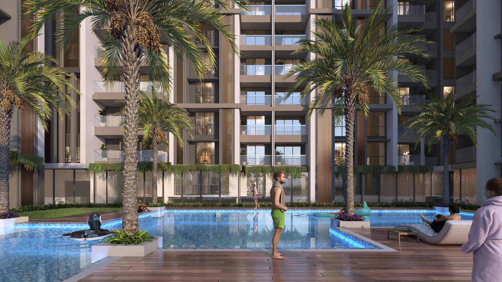 External View of Raymond Sion Towers